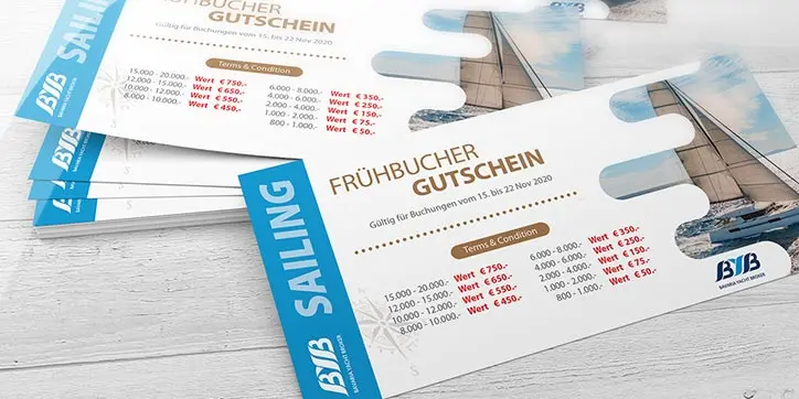 Frühbucher Gutschein 2024